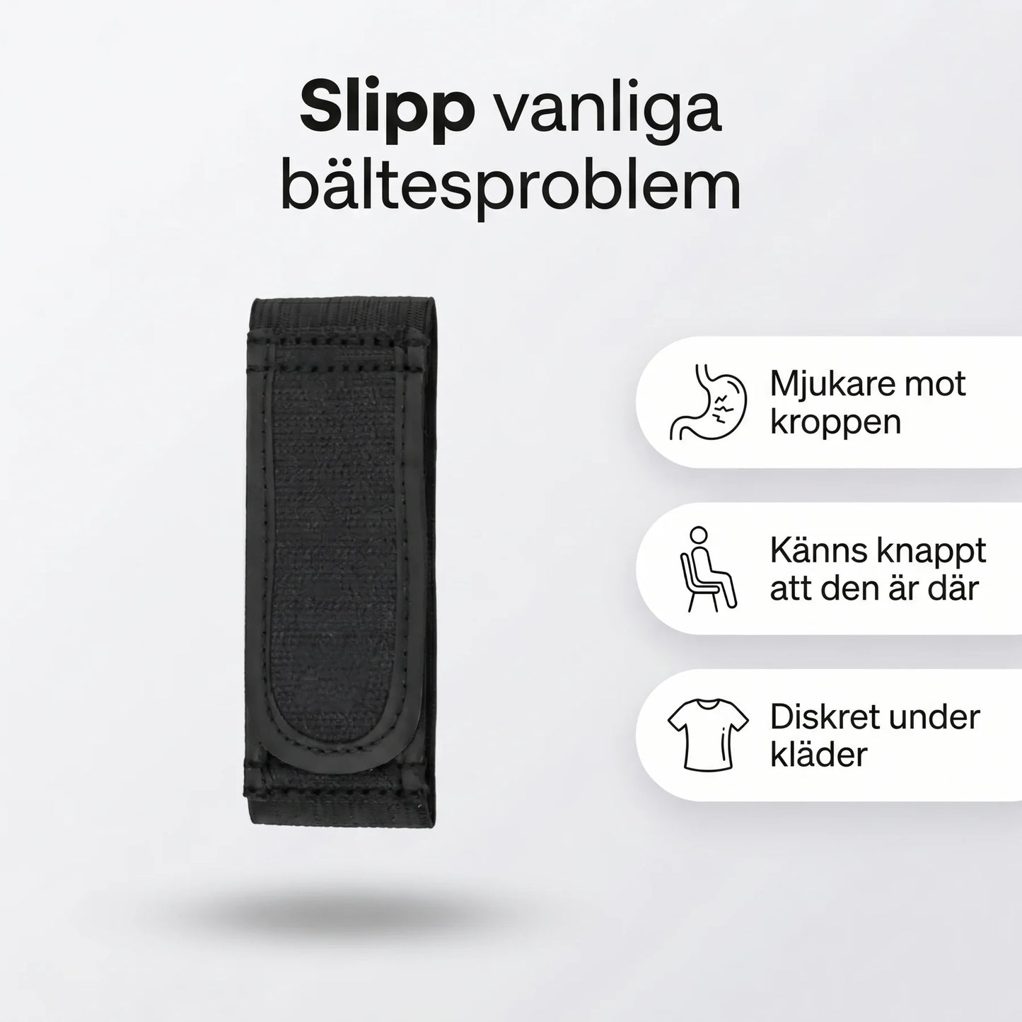 Hauriz™ – Inget spänne. Inget tryck. Bara komfort.