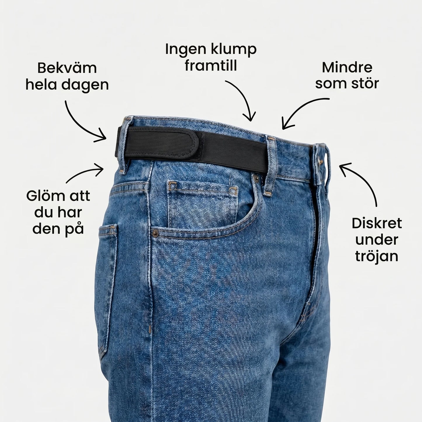 Hauriz™ – Inget spänne. Inget tryck. Bara komfort.