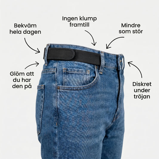 Hauriz™ – Inget spänne. Inget tryck. Bara komfort.